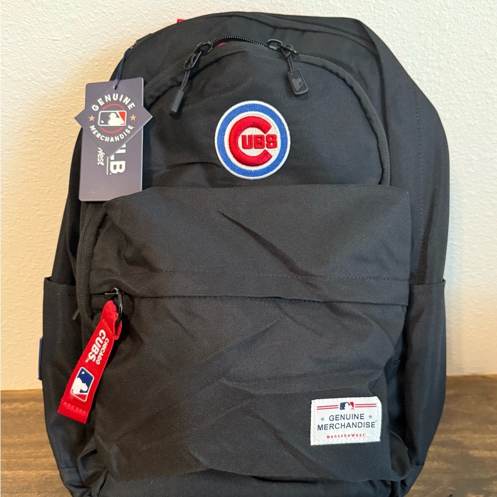 MLB Chicago Cubs Adult Size Multi-Use/School/Travel Backpack Officially Licensed